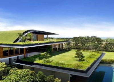خانه هایی با سقفی از چمن های سبز؛ اسکاندیناوی