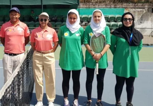 فزونی دختران تنیس ایران مقابل نماینده مغولستان در رقابت های مقدماتی جهانی