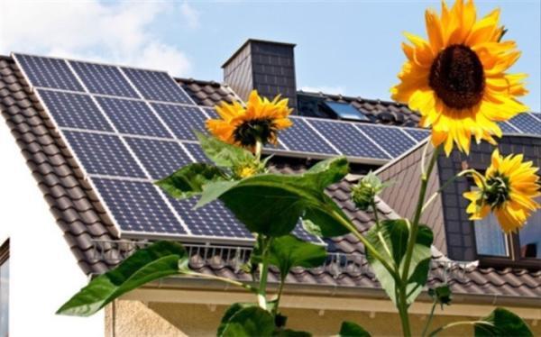 پنل های خورشیدی رنگارنگ به خانه ها رنگی دوباره دادند