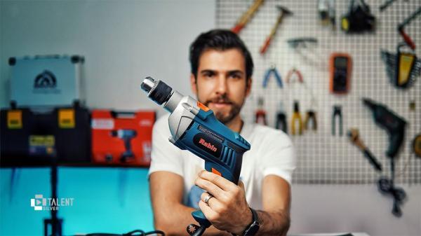 آنالیز دریل چکشی رابین مدل R1015؛ مناسب کارهای خانگی و نصب