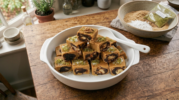 طرز تهیه رنگینک با آرد گندم؛ دسر سنتی خوشمزه و مجلسی