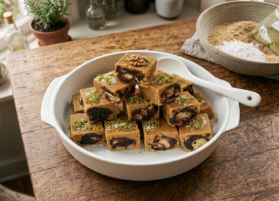 طرز تهیه رنگینک با آرد گندم؛ دسر سنتی خوشمزه و مجلسی